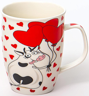 Кружка 350мл OLAFF Загадай желание в ассортименте фарфор 000000000001202094