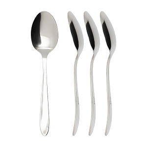 Набор столовых приборов 16 предметов (нож, ложка столовая, ложка чайная, вилка) DE'NASTIA Элегант нержавеющая сталь 000000000001222302