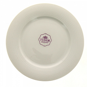 Тарелка десертная 20см TUDOR ENGLAND Royal Sutton белый фарфор 000000000001181767