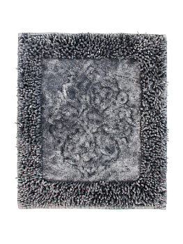 Коврик универсальный 50х60см LUCKY Стоунвош2 темно-серый хлопок 000000000001199819