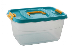 Контейнер 12,5л ИНТЕРМ голубой полипропилен Ф0223 000000000001204533