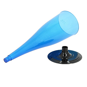 Набор одноразовых фужеров для шампанского Фопос, 180мл, пластик, 6 шт. 000000000001006166