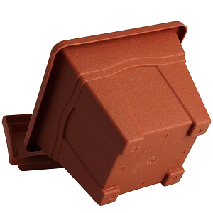 Квадратный горшок Martika, 12х12 см, 0.63л 000000000001015710