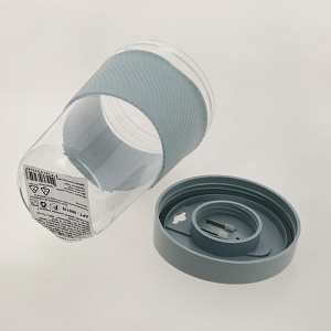 Стакан 600мл RENGA с крышкой и держателем тритан пластик 000000000001203258