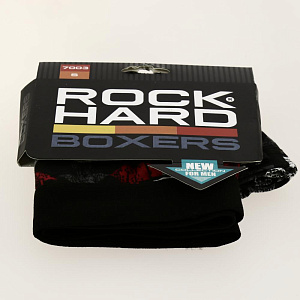 Трусы мужские Rockhard BOXERS S микс принтов 95%хлопок 5%эл 000000000001190383