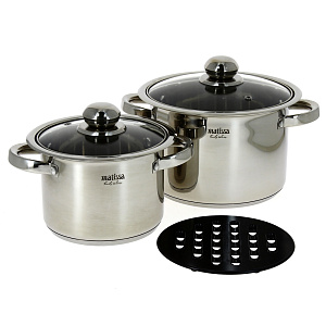 Набор кастрюль Лотус Matissa, 5 предметов Набор кастрюль Лотус Matissa, 5 предметов 000000000001085034