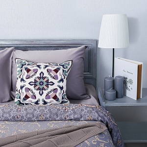 Постельное бельё "Этель" 1.5 сп Жемчужная дымка, размер 143х215 см, 150х214 см, 50х70 см - 2 шт 000000000001178894