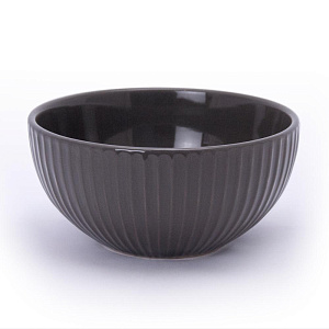 Салатник 13см матовый рефленый с пятнышками фарфор 290022 000000000001200481