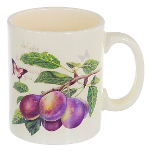 Кружка 350мл ELRINGTON Слива подарочная упаковка керамика 000000000001185039