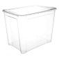 Ящик 55,5х39х43,5см 70л ECONOVA КРИСТАЛЛ XL универсальный бесцветный пластик