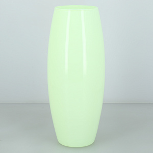 Ваза 25см ЯБЛОКО бочка хаки глянец стекло 000000000001216215