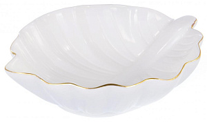 Набор 2 фигурных салатника 16см подарочная упаковка с окном и бантом ЛИСТ Balsford 101-01043 000000000001193966