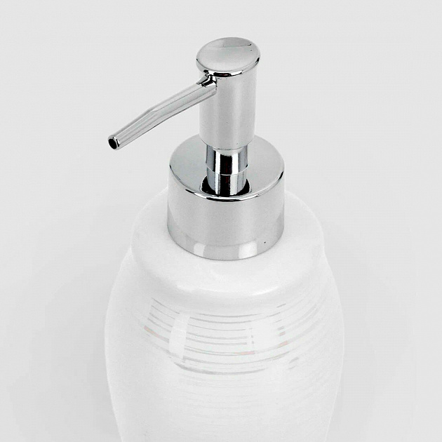 Дозатор для жидкого мыла Pearl. Материал: керамика, арт. 405-03 000000000001194956
