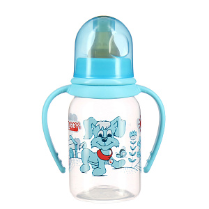 Бутылочка с соской от 0 месяцев Веселые животные Lubby, 250мл 000000000001135407