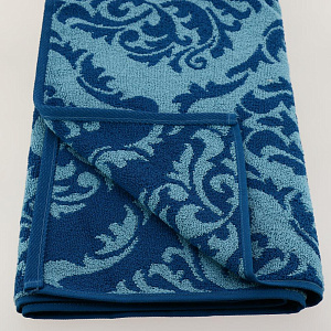 Махровое полотенце Изабелла 70*140 аква, Россия, 100% хлопок. Полотенца пестротканые, жаккардовые, 420 гр/кв.м 107987 000000000001196793