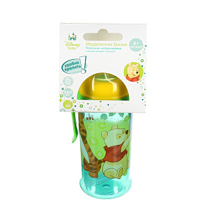Поильник Медвежонок Винни Lubby&Disney baby, от 6 месяцев, 360мл 000000000001135515