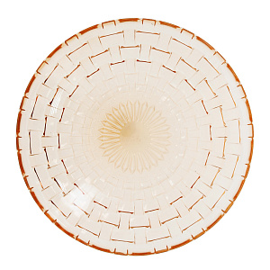 Блюдо Orange МФК, 25 см, стекло 000000000001161878