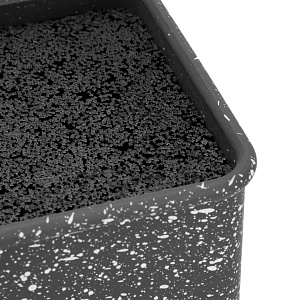 Подставка для ножей 9,6х9,6х22,4см квадратная в ассортименте пластик 000000000001221840