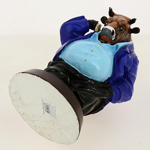 Копилка БЫК, синий пиджак, 28см G025-28-103K Материал: Гипс 000000000001194285