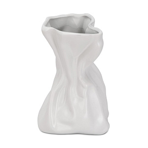 Ваза 18,5см Vague белый керамика 000000000001224011