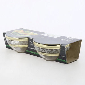 Набор салатников 2шт 16см ПРОМСИЗ Лоза стекло 000000000001190640