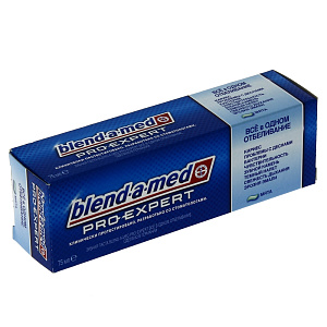 Зубная паста ProExpert Все в одном Отбеливающая Blend-a-med P&G, 75мл 000000000001109649