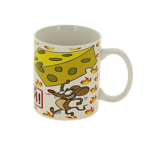 Кружка 350мл, NEW BONE CHINA, индивидуальная подарочная упаковка,ПОБЕЖДАЙ,170-08068 000000000001192711