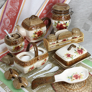 Банка для специй Розы Коралл, 250мл 000000000001109201