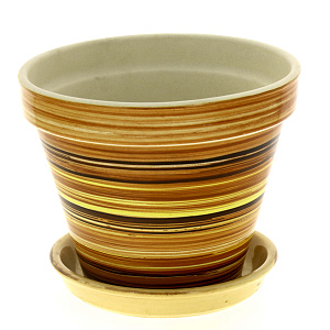 Горшок для цветов керамический Конус, 2.5л 000000000001160004