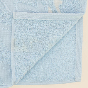 Полотенце 50х90см ДМ Брилианс махровое плотность 400гр/м голубой 100% хлопок ПЛ2601-3873,14-4311 000000000001198582