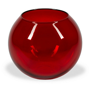 ЭНЖОЙ Ваза-шар красн d7,9см 43407 КSL 000000000001143097