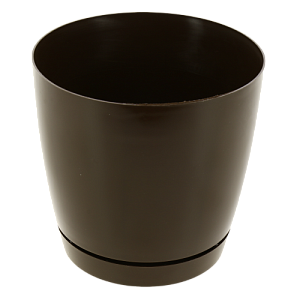 Горшок для цветов 3л h170мм D170мм GARDENPLAST ФРЕЗИЯ №2 шоколад пластик 000000000001207368