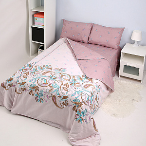 Комплект постельного белья Monro Mona Liza, 1.5 спальный, 2 наволочки 70?70 см, бязь 000000000001129841