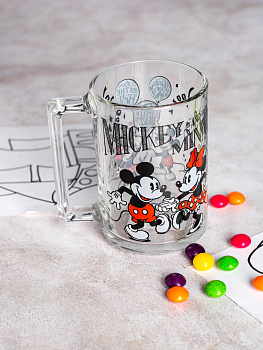 МИККИ И МИННИ Кружка 320мл ОСЗ Фитнес стекло 000000000001184146