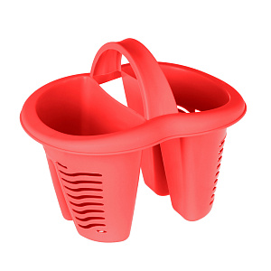 Подставка для столовых приборов 4 секции FACKELMANN пластик 000000000001188031