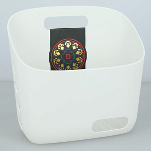 Контейнер для хранения подвесной размер-M 20х19х12,5см DE'NASTIA белый полипропилен 000000000001211577