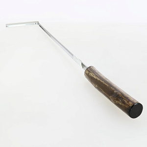 Кочерга 60см с деревянной ручкой ЭКО нержавеющая сталь 000000000001211087