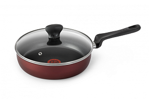 Сотейник 24см TEFAL ONLY COOK с крышкой алюминий 000000000001206969