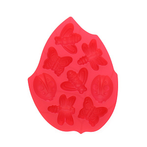 Форма для выпечки Лето Marmiton, розовый, силикон 000000000001125295