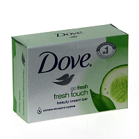 Твердое мыло Прикосновение свежести Dove, 135гр. 000000000001001922