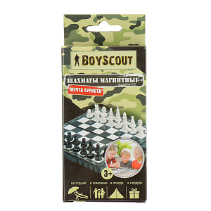 Шахматы магнитные Мечта туриста Boyscout, 11x1.6x14.8 см 000000000001141561