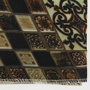 Фартук кухонный 68х70см Вилина с нагрудником полиэстер 6851 000000000001072454