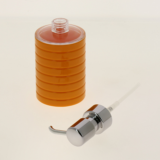 Дозатор жид.мыла Trento оранж,  пластикSWP-0680OR-A 000000000001178712