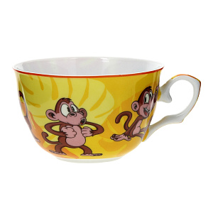 Чайная пара 250мл ОБЕЗЬЯНЫ 86-2138 000000000001133547