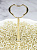 Этажерка-конфетница 33-21см GLASSCOM Вензеля белое золото стекло 000000000001209496