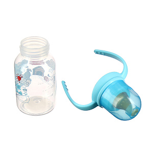 Бутылочка с соской от 0 месяцев Веселые животные Lubby, 250мл 000000000001135407