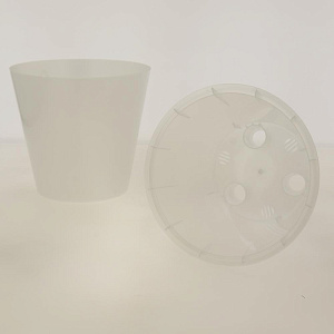 Горшок для цветов Фиджи Орхид D 160 мм/1,6 л белый перламутр 1,6л ING1558БЛПЕРЛ 000000000001194547