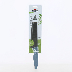 Нож поварской Шеф 33,5см FACKELMANN ECO длина лезвия 20см длина ножа 33,5см нержавеющая сталь био-пластик 000000000001210536