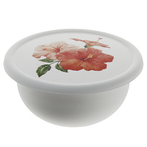 Миска с крышкой Фламинго PLAST TEAM , 1,2л 000000000001173823