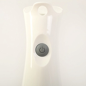 Блендер LuazON LBR-09, бело-серый, 250 Вт, пластик, венчик, стакан 2813362 000000000001186373